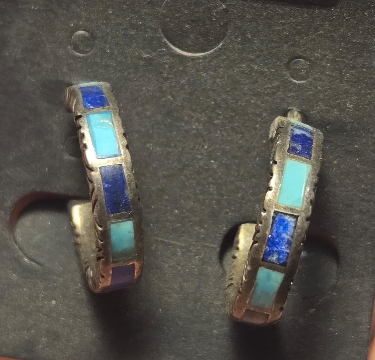 Southwestern Sterling Silver Earrings