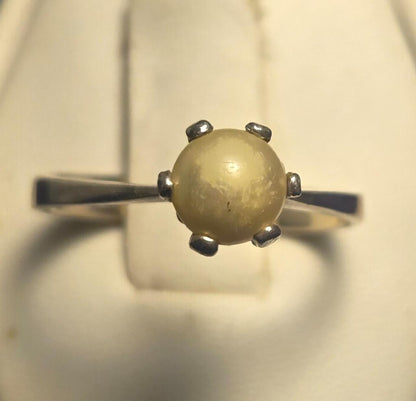 Vintage Sterling Silver 925 Ring Sz 7.5