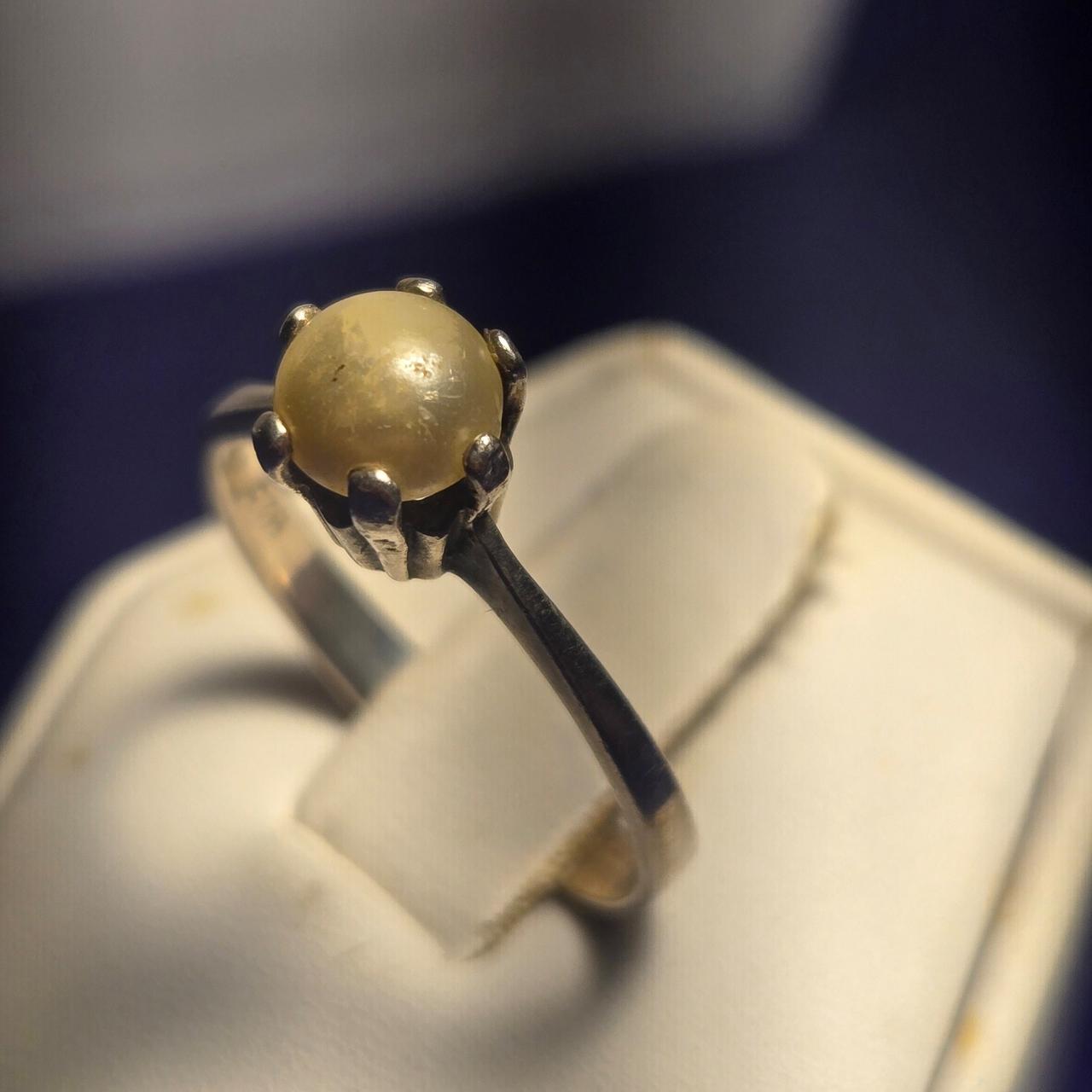 Vintage Sterling Silver 925 Ring Sz 7.5