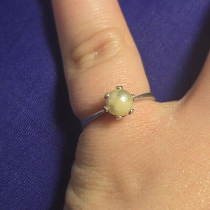 Vintage Sterling Silver 925 Ring Sz 7.5