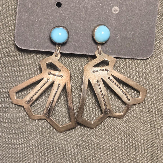 Mexico Vintage Sterling Silver Earrings