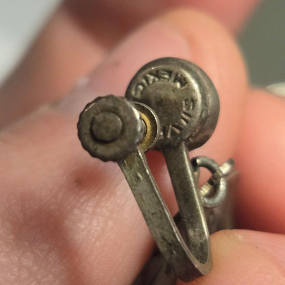 Mexico Vintage Sterling Silver Earrings