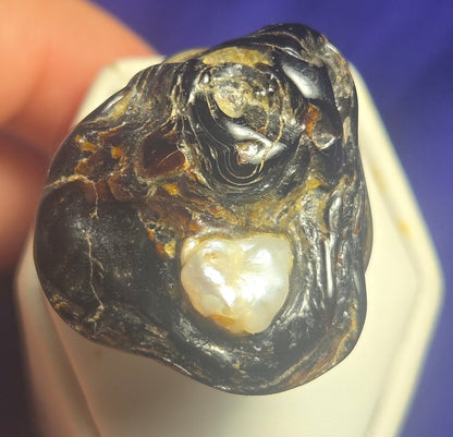 Artisan Pearl Vintage Sterling Silver 925 Ring Sz 6.5