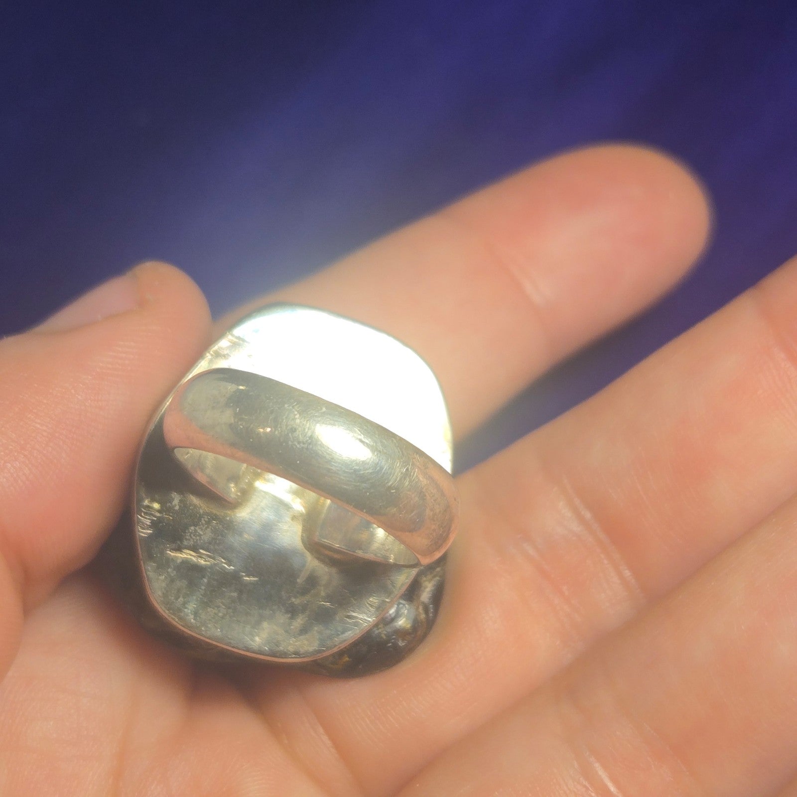 Artisan Pearl Vintage Sterling Silver 925 Ring Sz 6.5