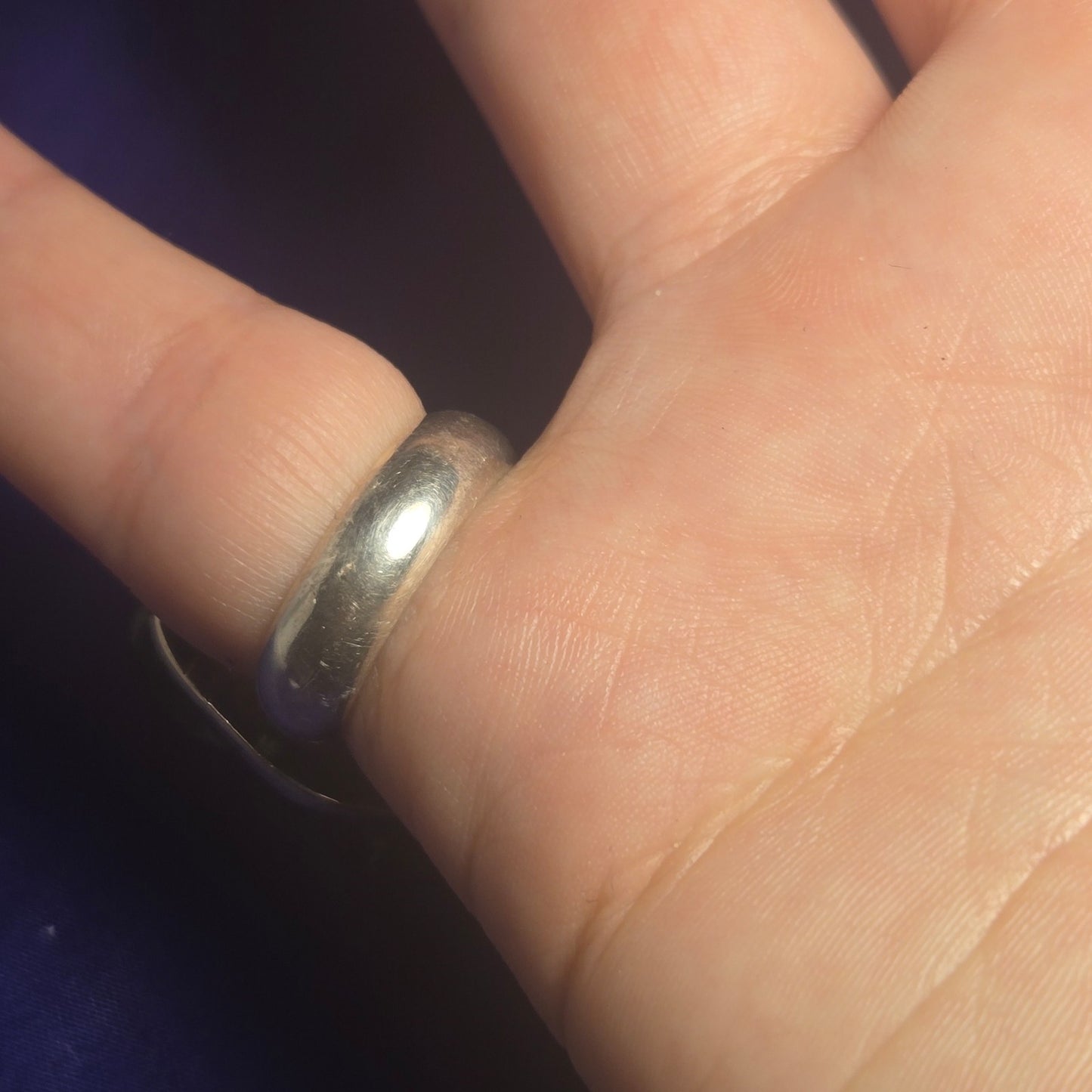 Artisan Pearl Vintage Sterling Silver 925 Ring Sz 6.5