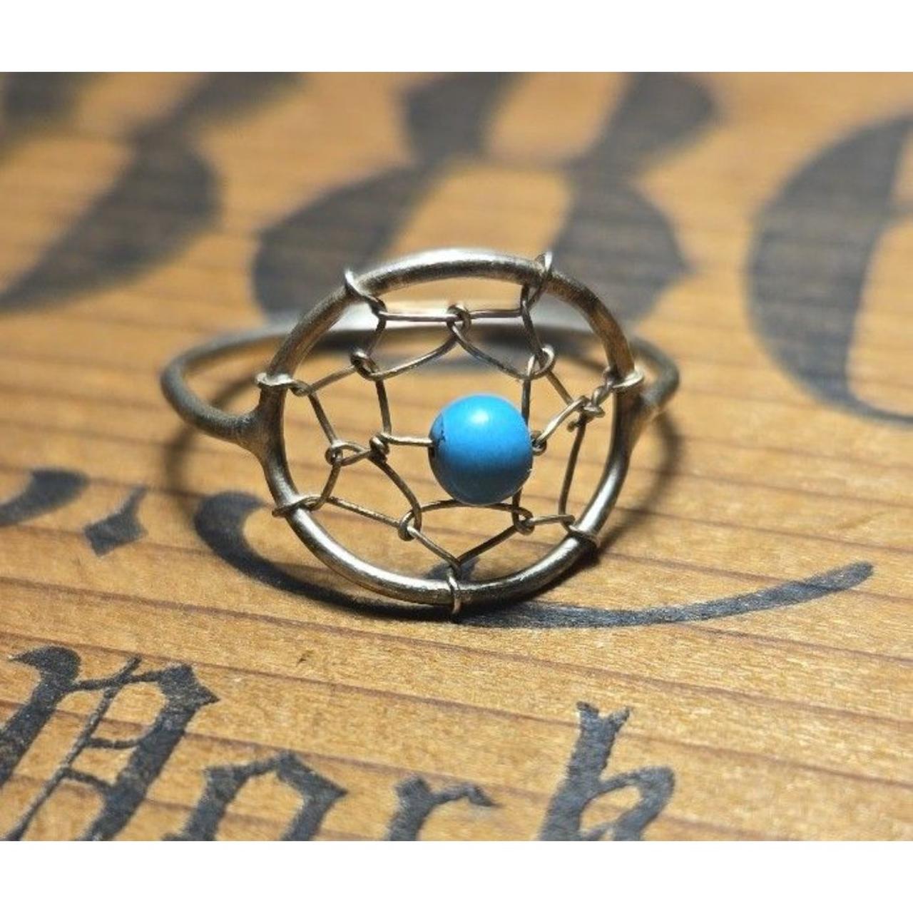 Dreamcatcher Vintage sterling silver ring sz 5