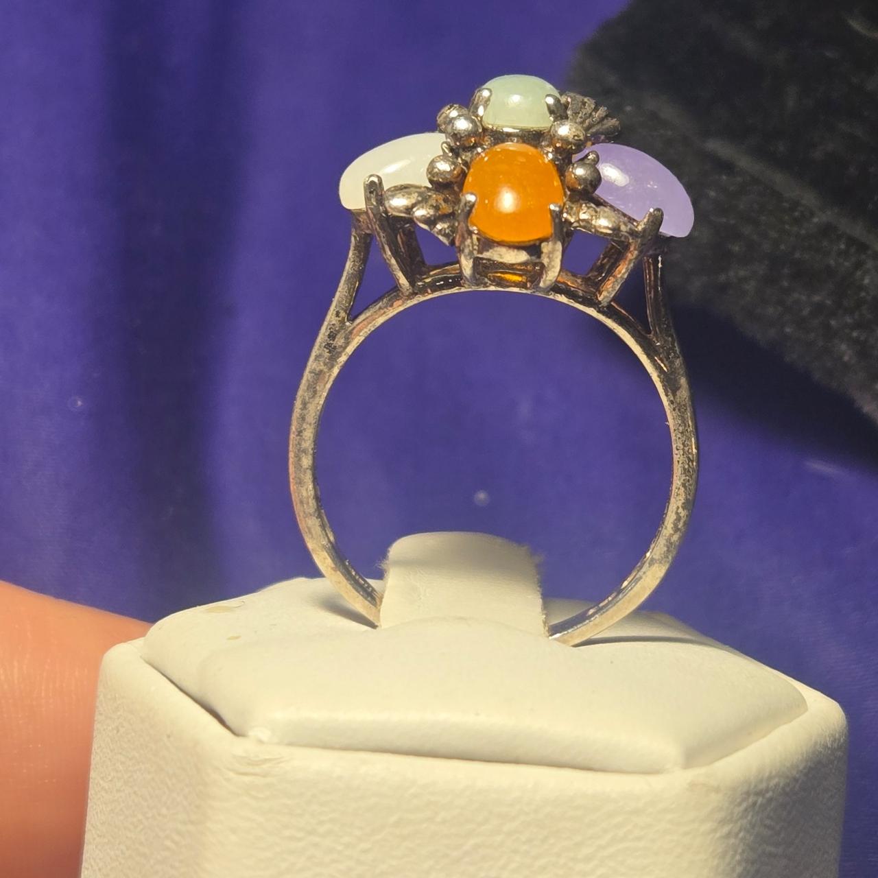 Vintage Sterling Silver 925 Ring Sz 9