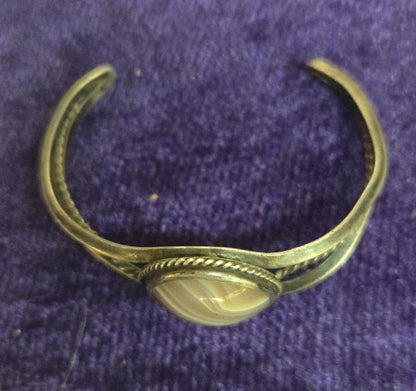 7.5 inch southwestern cuff bracelet sterling silver