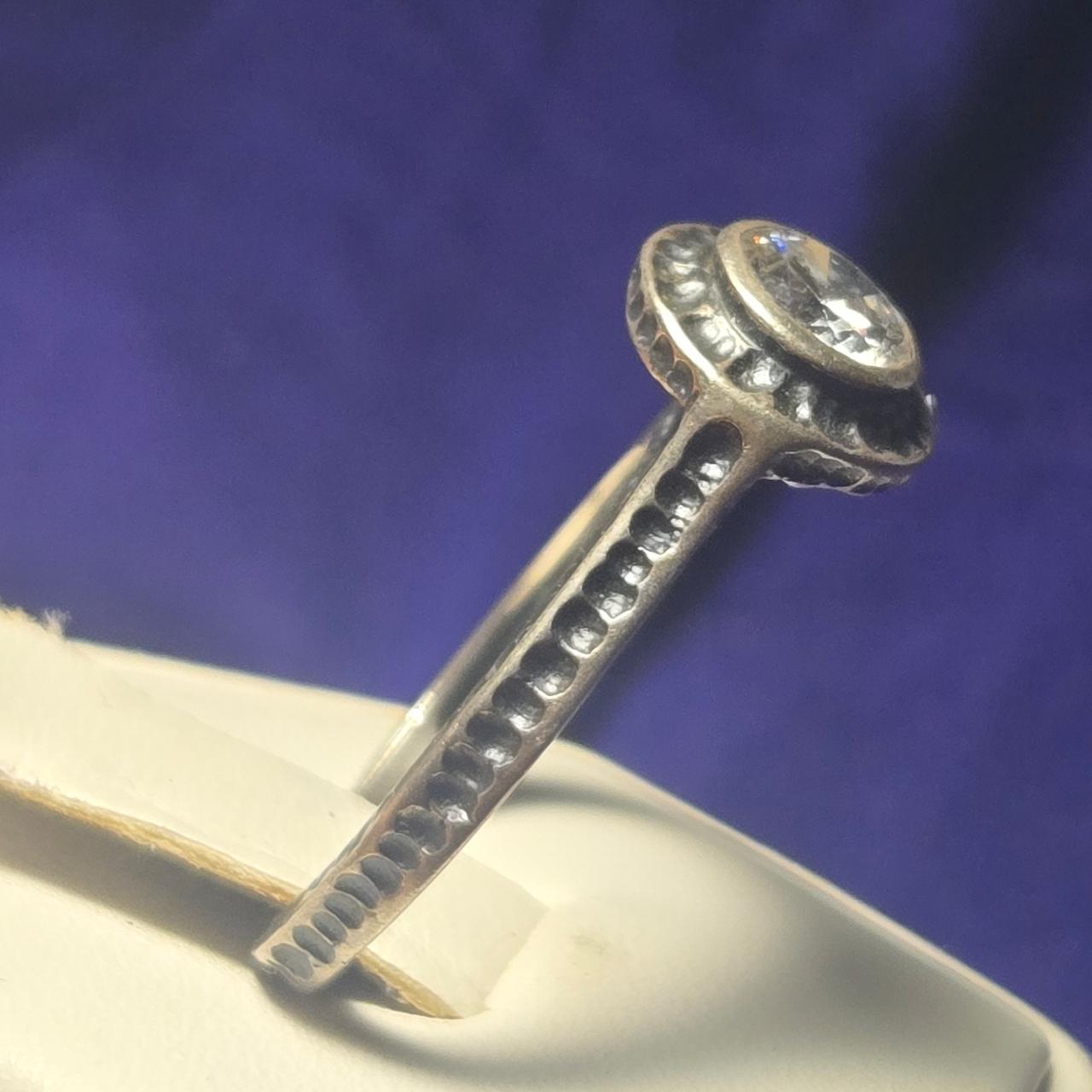 Vintage Sterling Silver Ring Sz 7