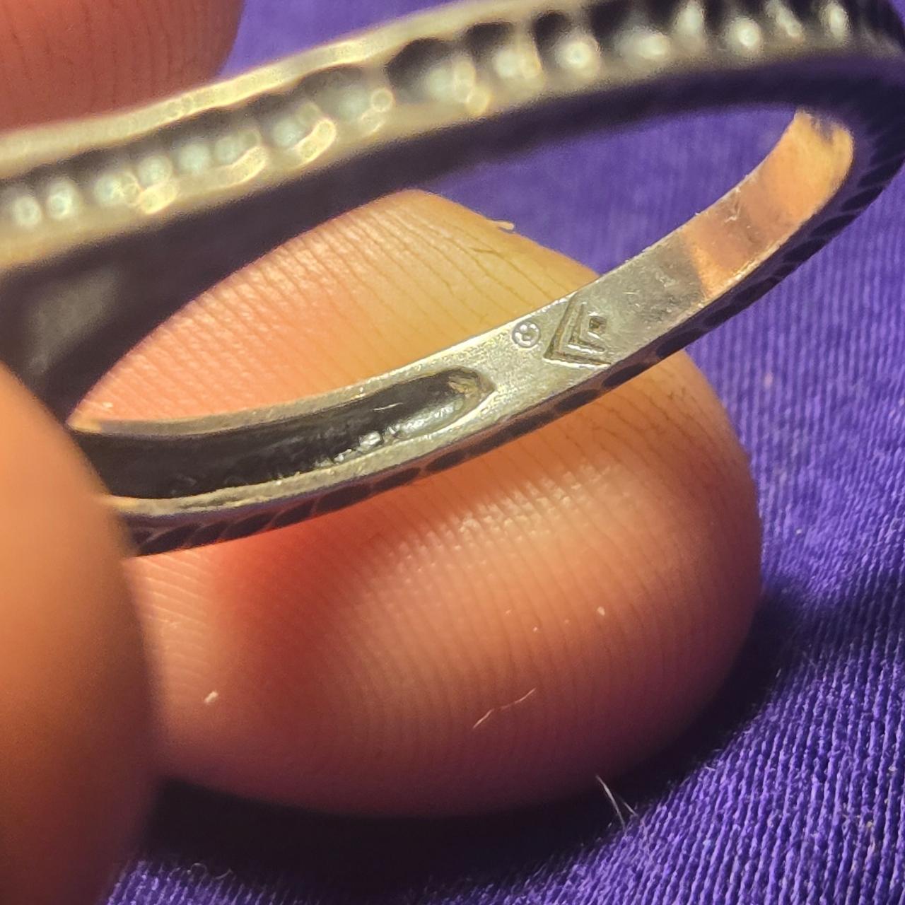 Vintage Sterling Silver Ring Sz 7