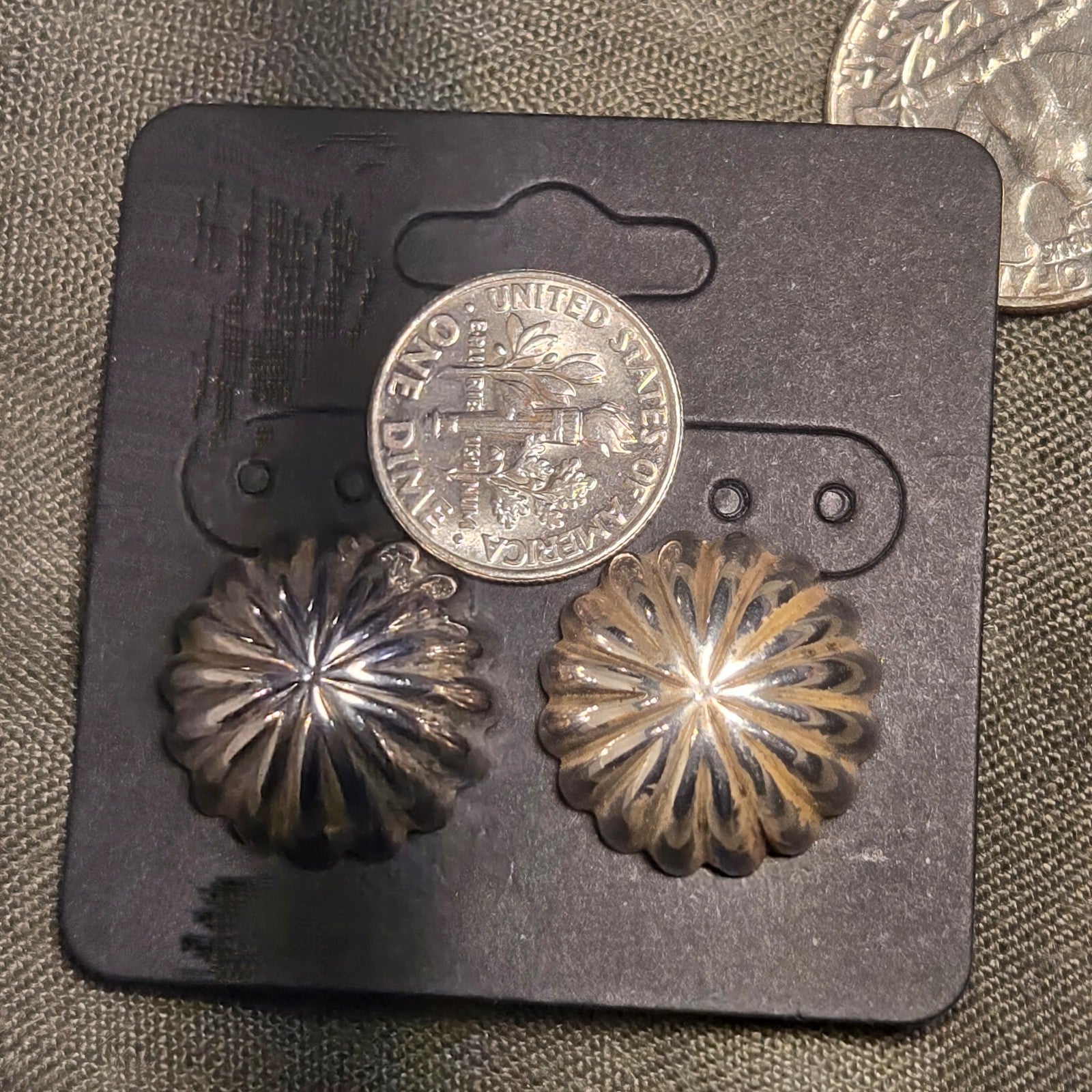 Vintage Sterling Silver Earrings