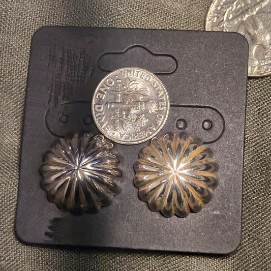 Vintage Sterling Silver Earrings