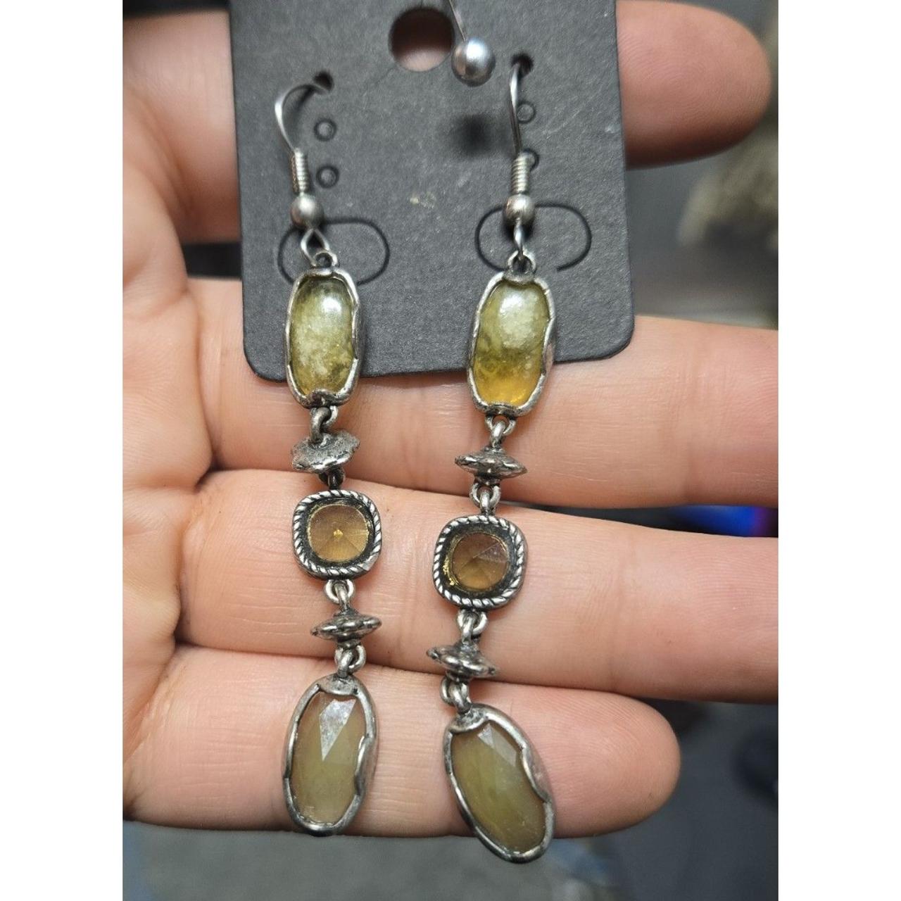 Artisan Sterling Silver Vintage earrings