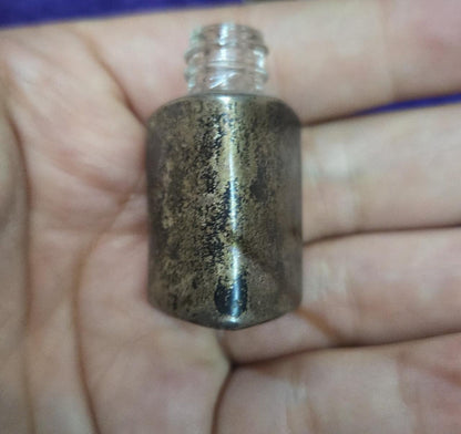 Vintage Sterling Silver Glass Perfume bottle