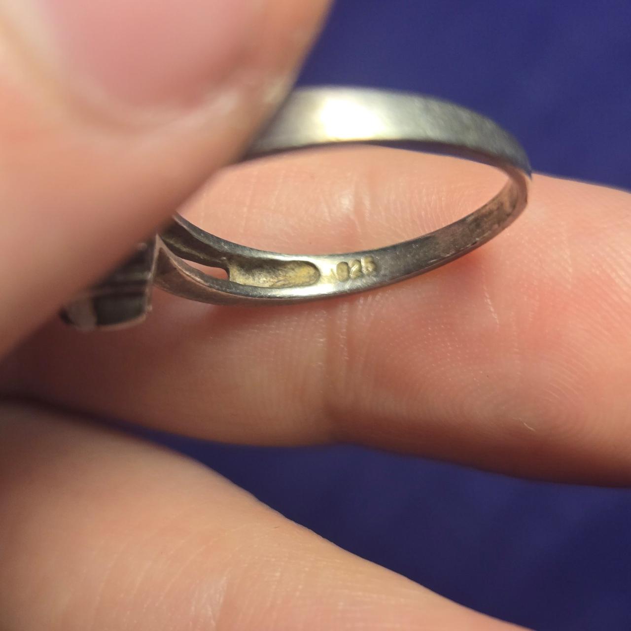 Vintage Sterling Silver 925 Ring Sz 7