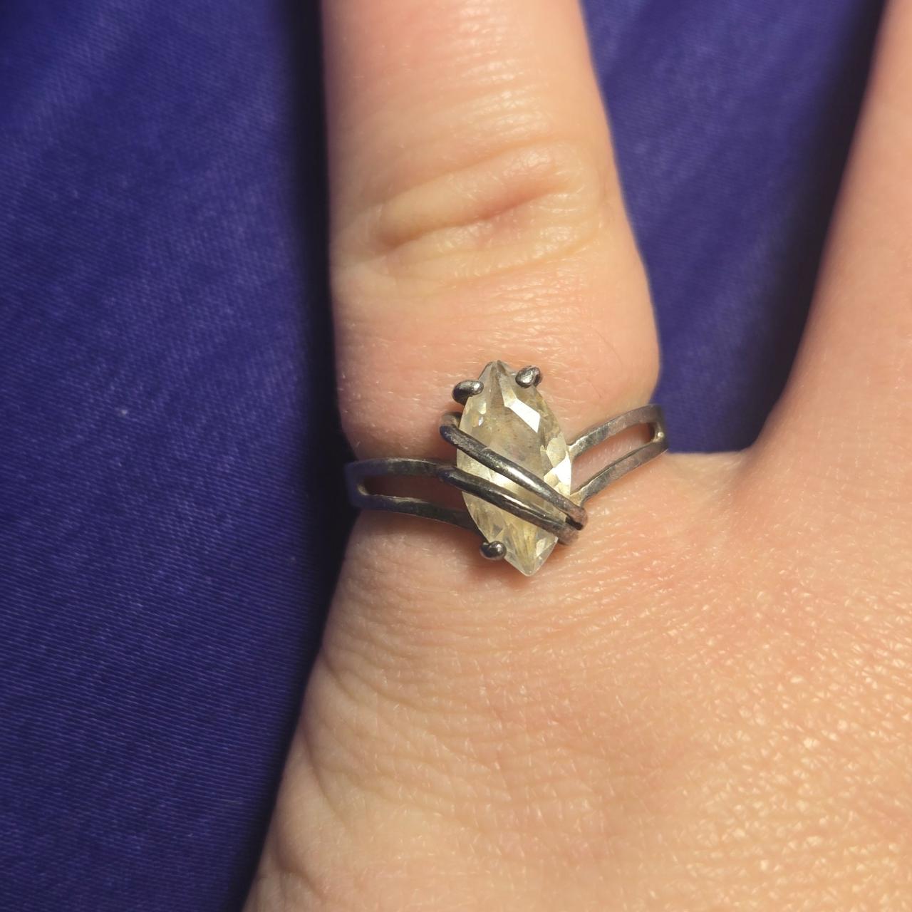 Vintage Sterling Silver 925 Ring Sz 7