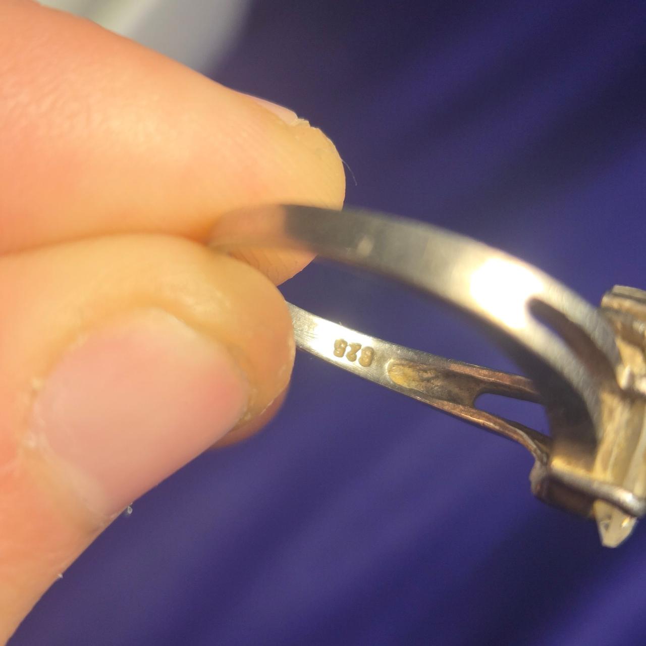 Vintage Sterling Silver 925 Ring Sz 7