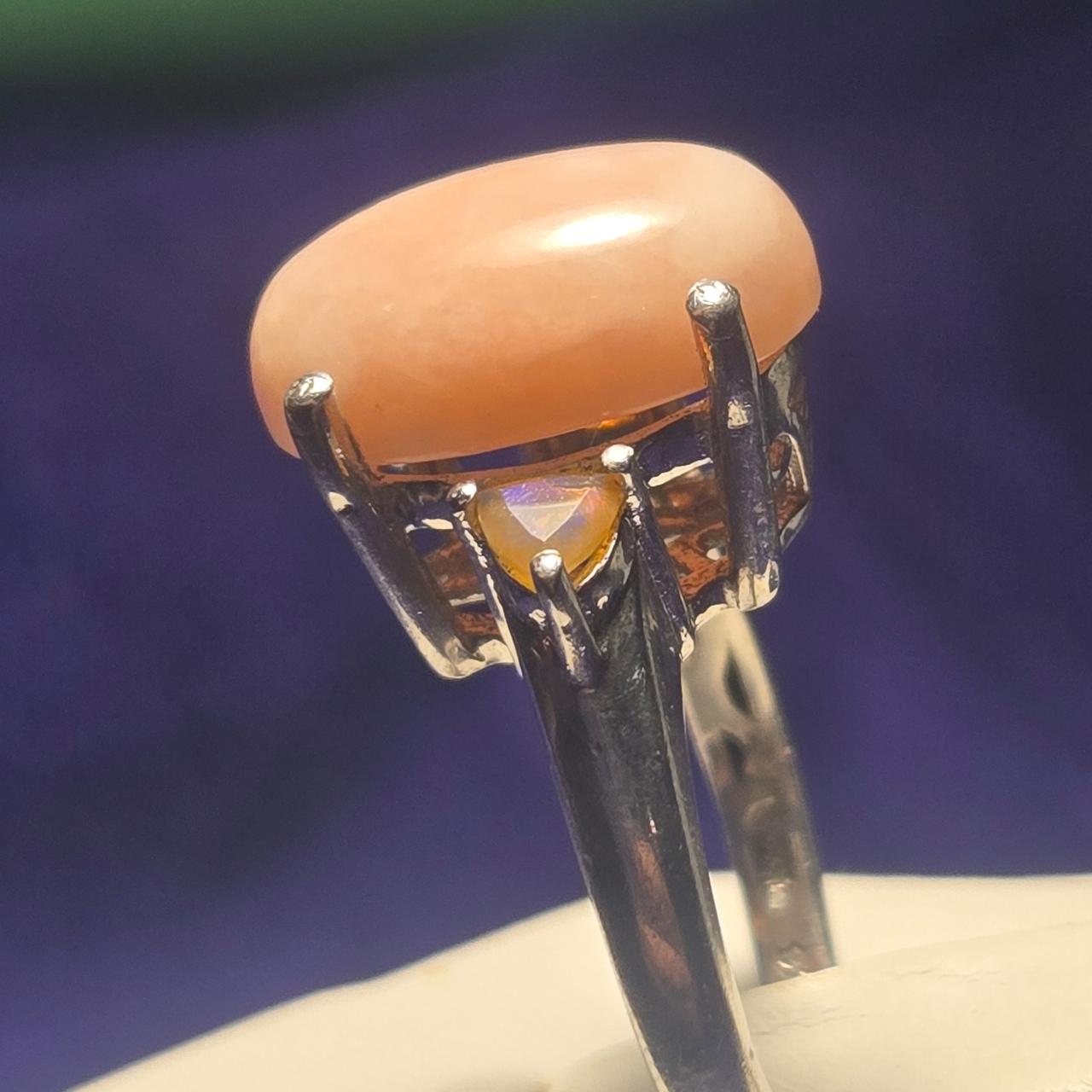 Vintage Sterling Silver Ring Sz 7