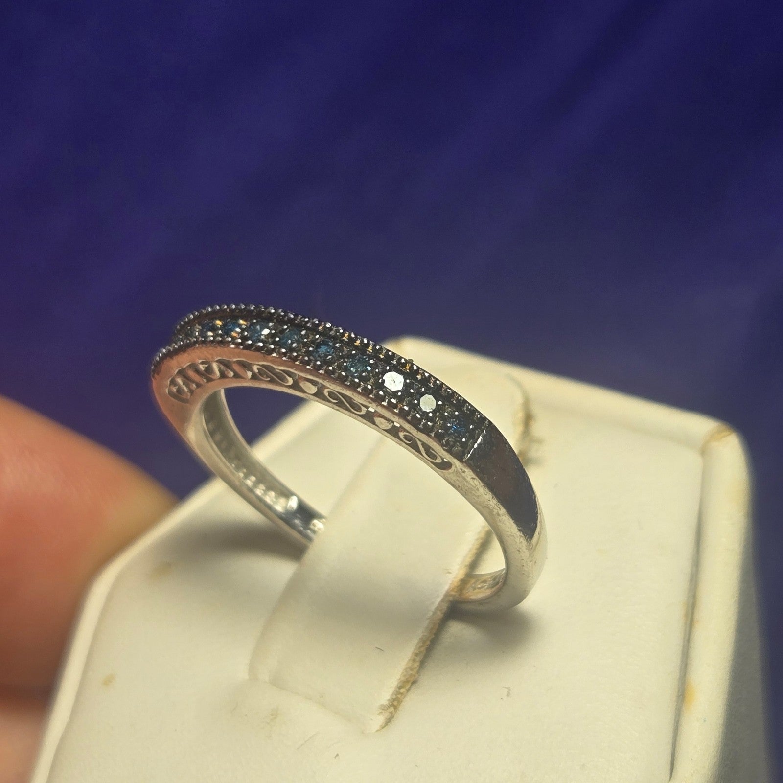 Vintage Sterling Silver 925 Ring Sz 7