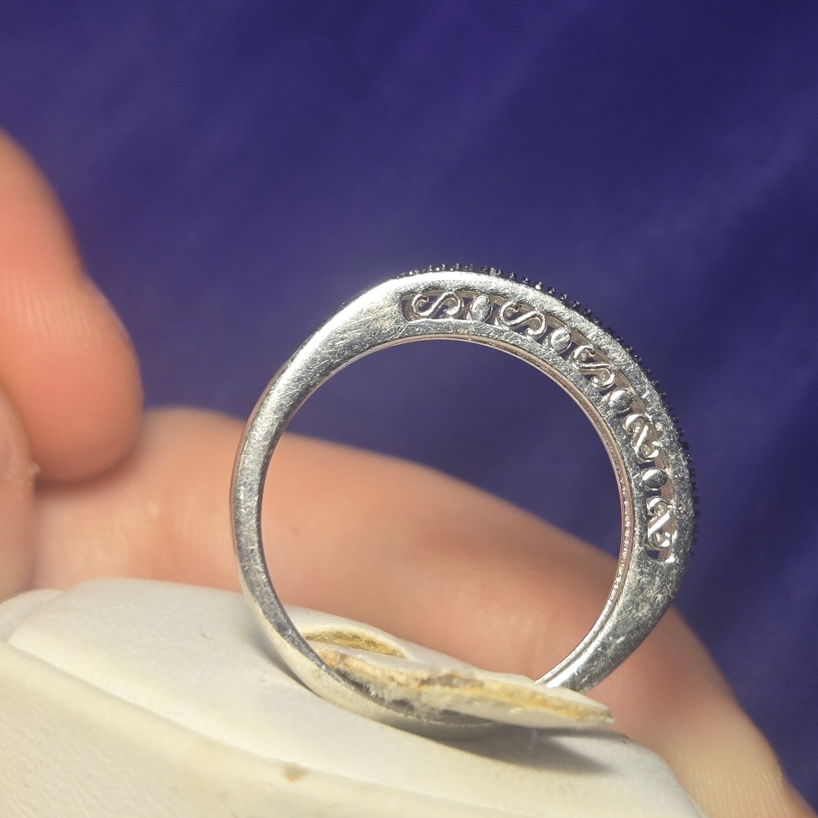 Vintage Sterling Silver 925 Ring Sz 7