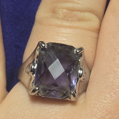 Vintage Sterling Silver Ring Sz 10