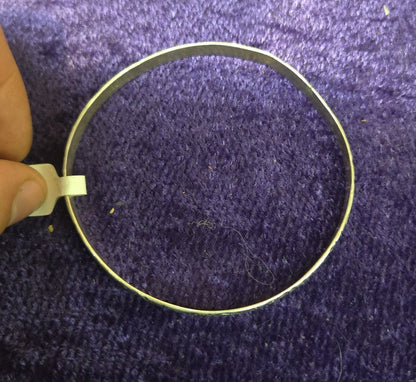 Danecraft 3" diameter sterling silver bracelet