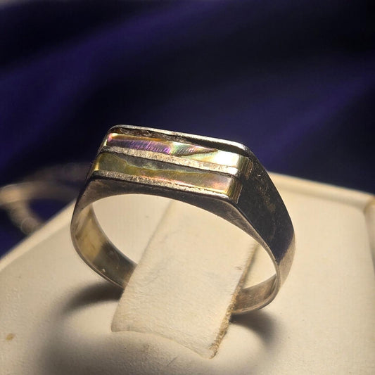 Southwestern Vintage sterling silver ring sz 6