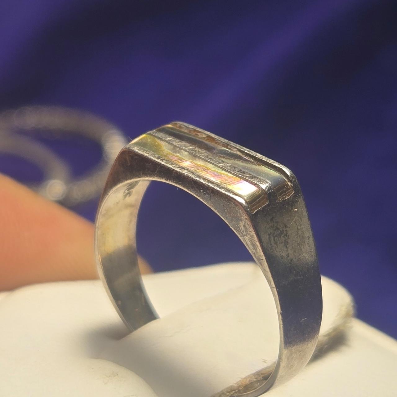 Southwestern Vintage sterling silver ring sz 6