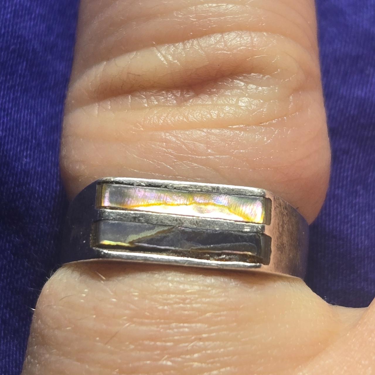 Southwestern Vintage sterling silver ring sz 6