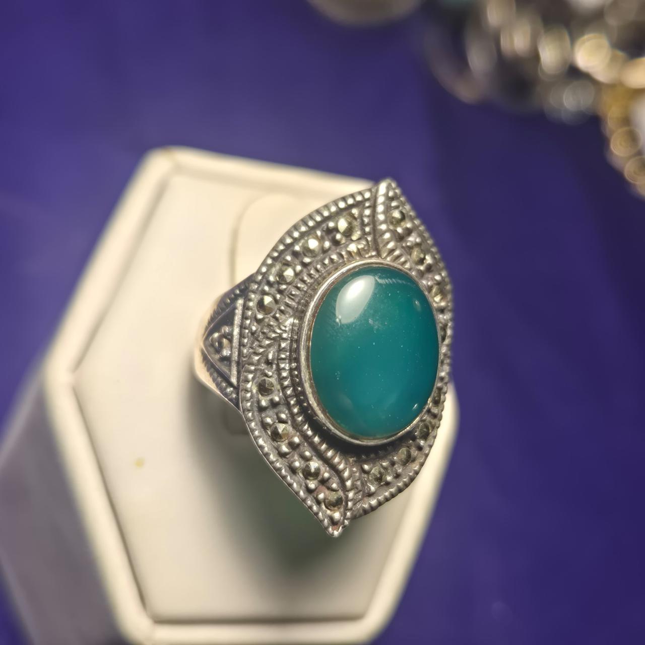 Vintage Sterling Silver 925 Ring Sz 6