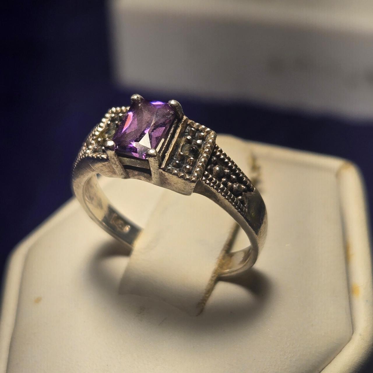 Vintage Sterling Silver 925 Ring Sz 6.5