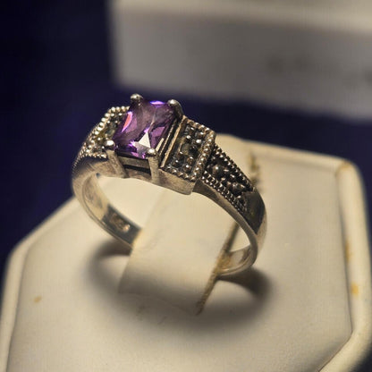 Vintage Sterling Silver 925 Ring Sz 6.5