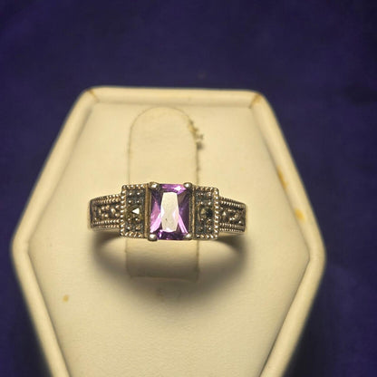 Vintage Sterling Silver 925 Ring Sz 6.5