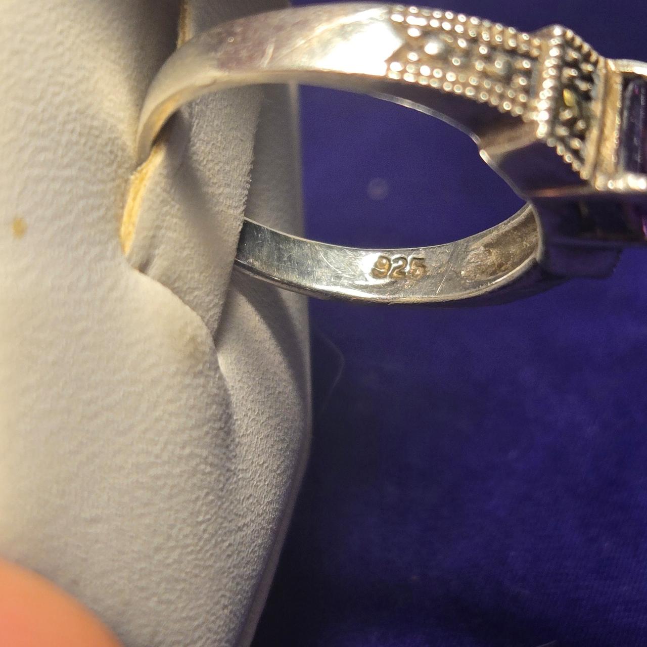 Vintage Sterling Silver 925 Ring Sz 6.5