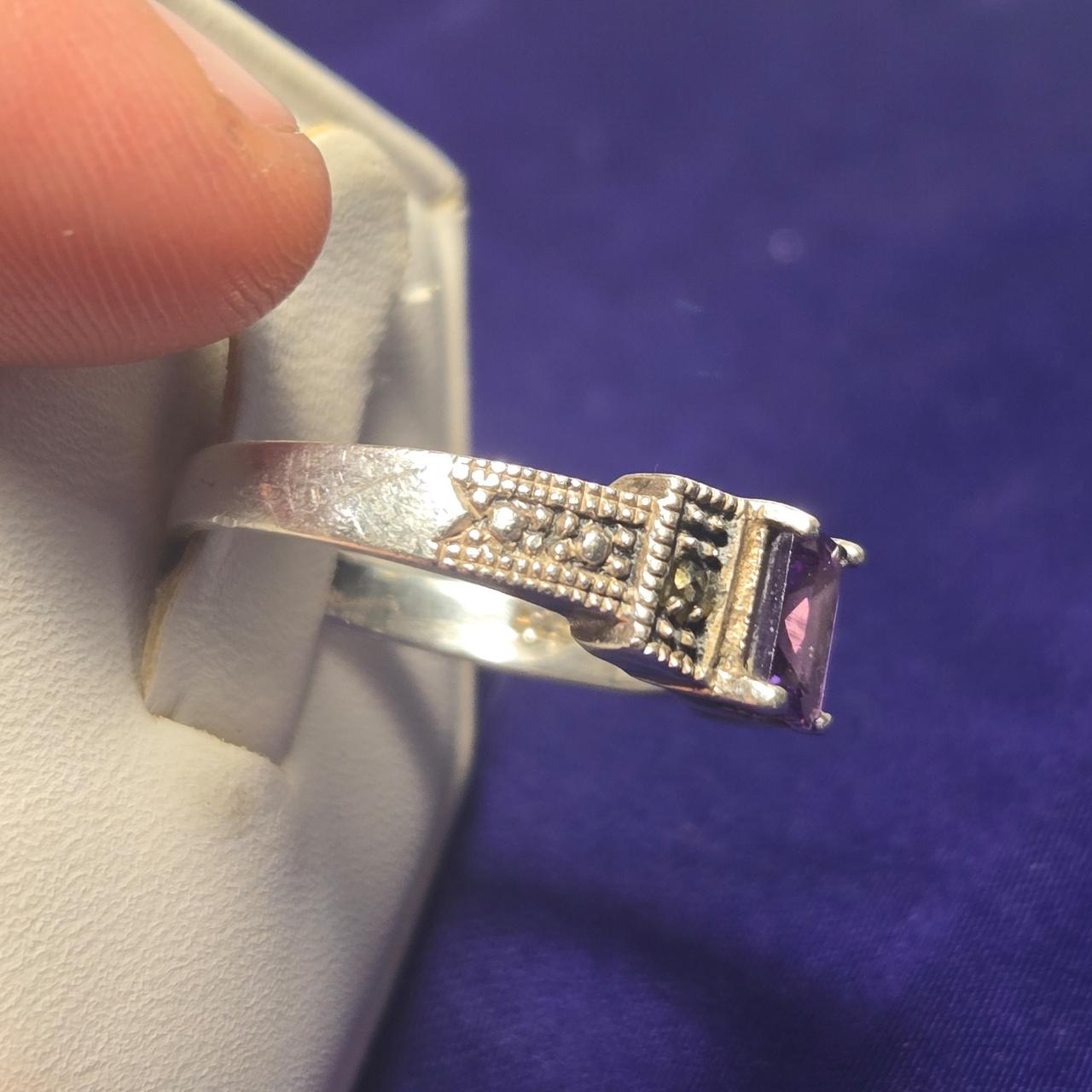 Vintage Sterling Silver 925 Ring Sz 6.5