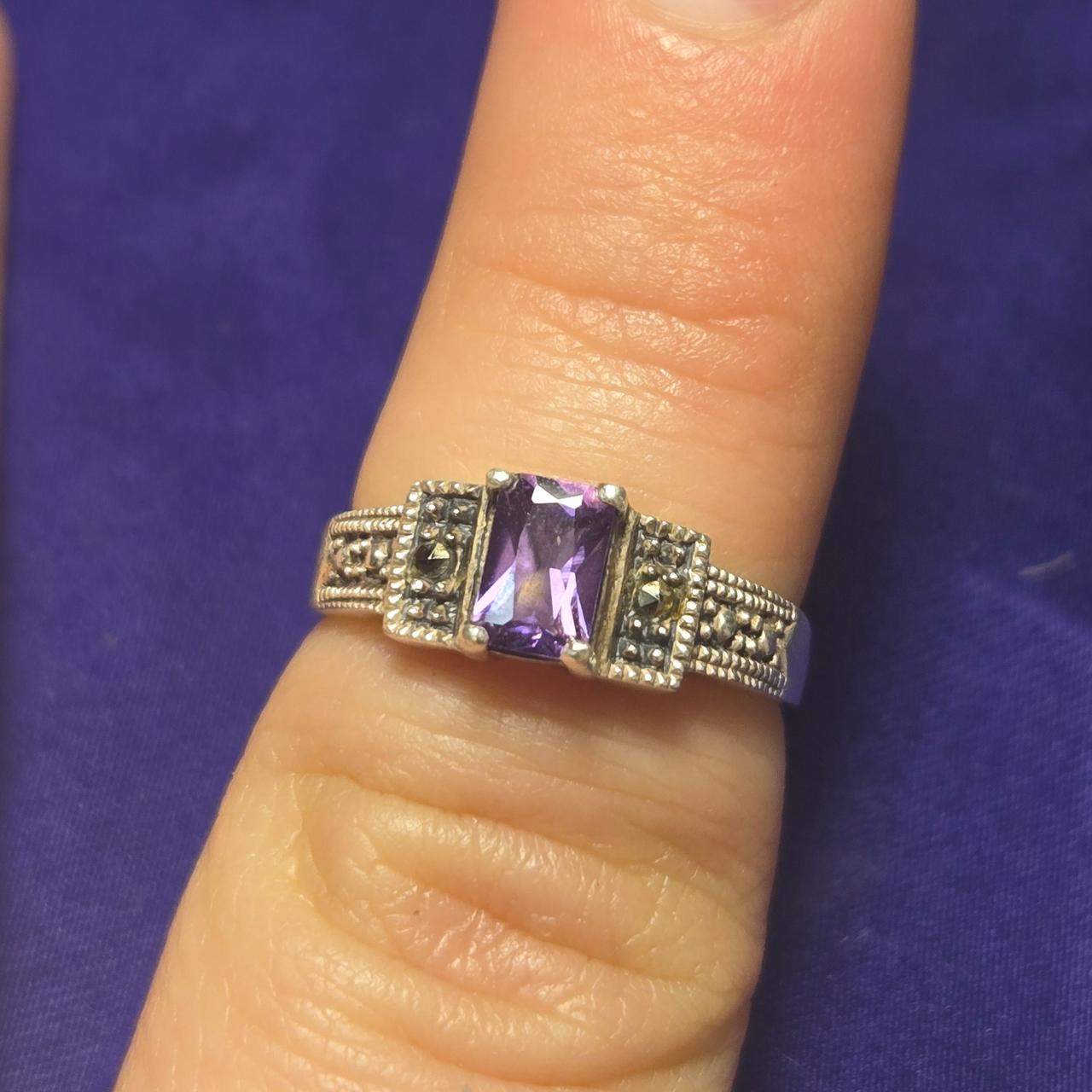 Vintage Sterling Silver 925 Ring Sz 6.5