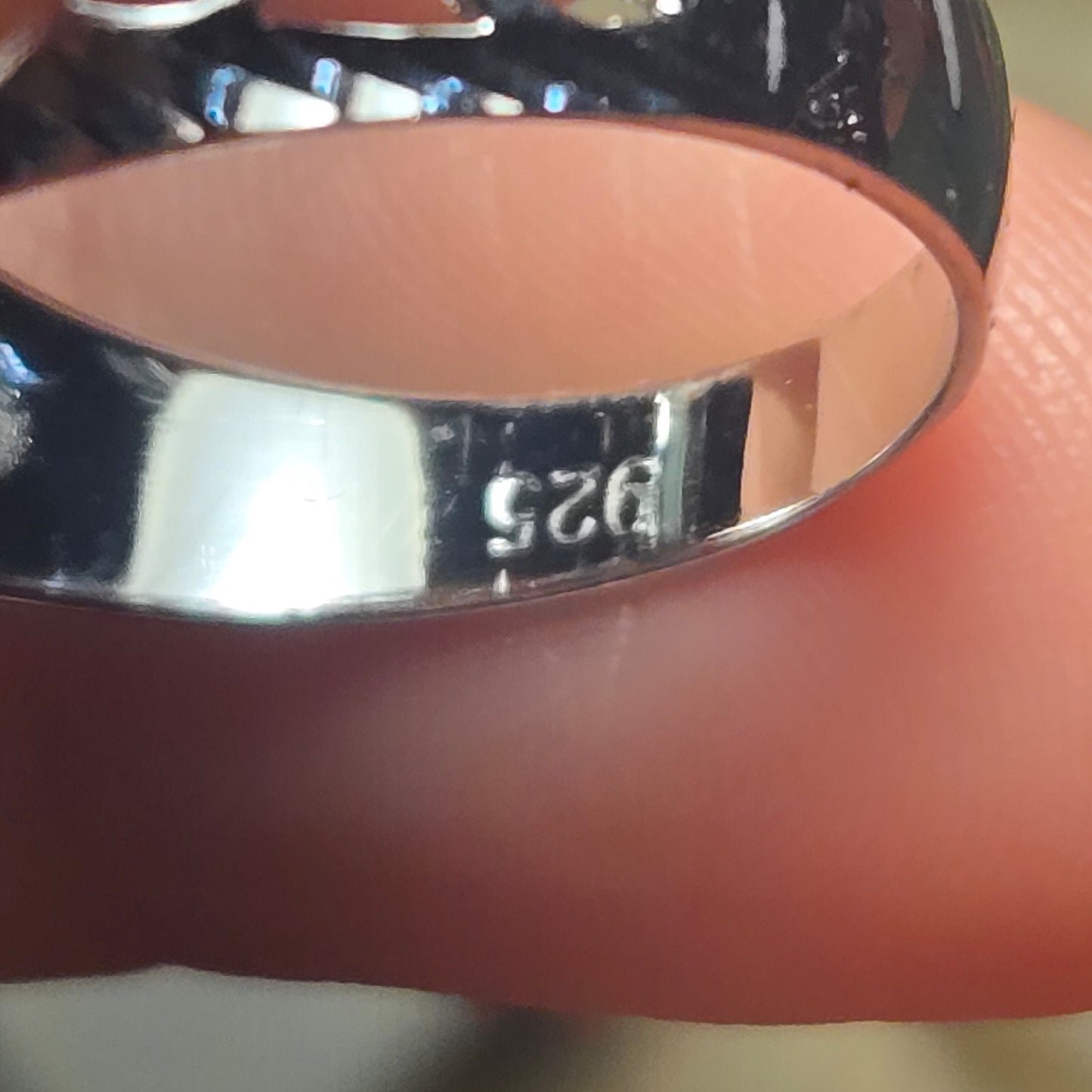 Vintage sterling silver ring sz 11