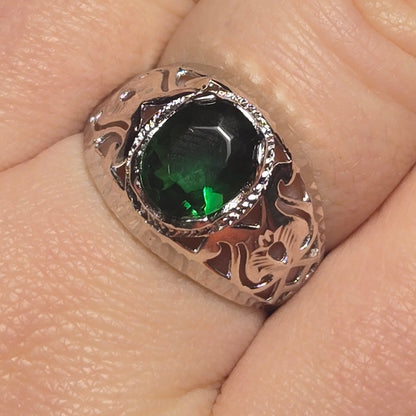 Vintage sterling silver ring sz 11