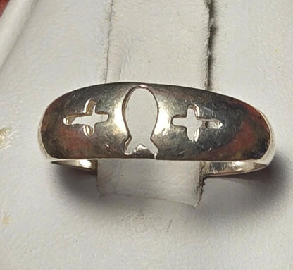 Vintage sterling silver ring sz 5.5