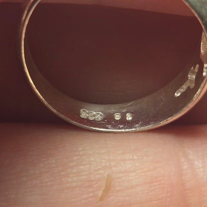 Vintage sterling silver ring sz 5.5