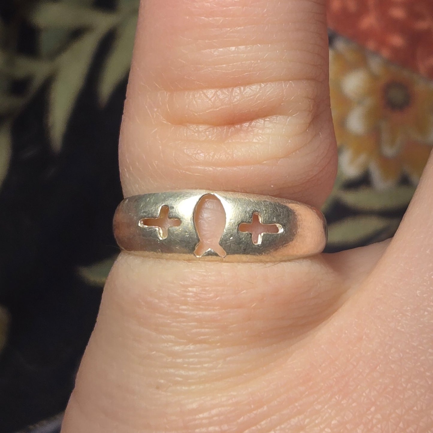 Vintage sterling silver ring sz 5.5