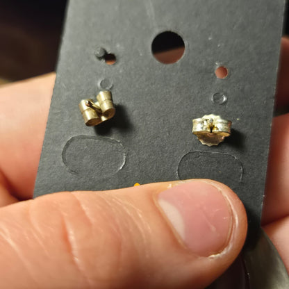 Heavy Sterling Silver Earrings