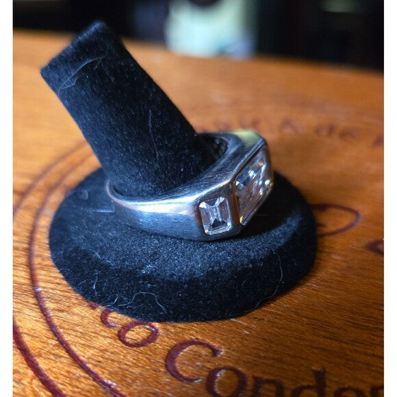 Vintage sterling silver ring sz 10