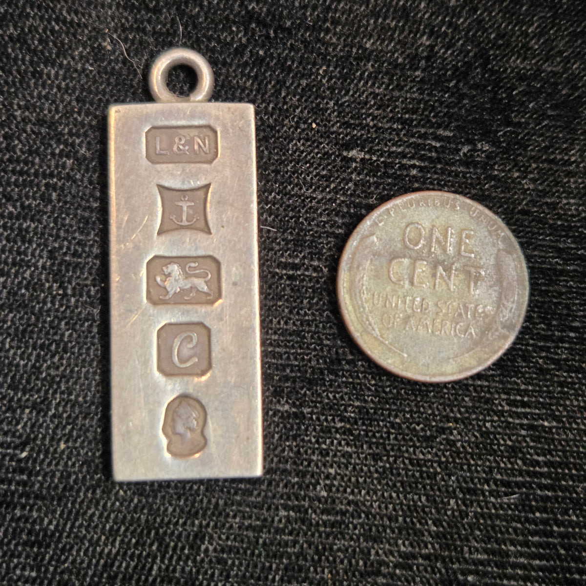 English Sterling Pendant with all Hallmarks