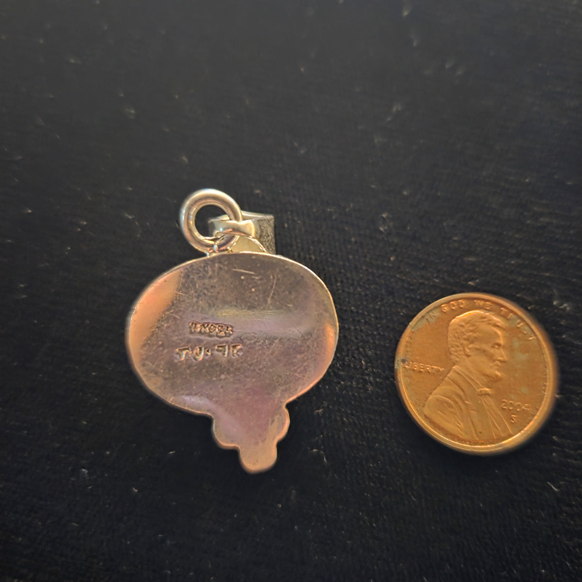 Southwestern Style Sterling Silver Pendant