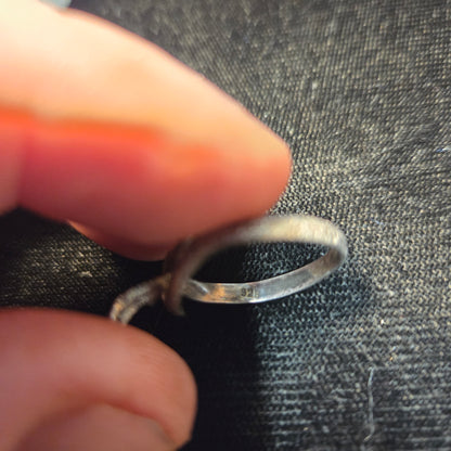 Sterling Silver Cobra Ring sz 7