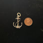 Sterling Nautical Anchor Pendant