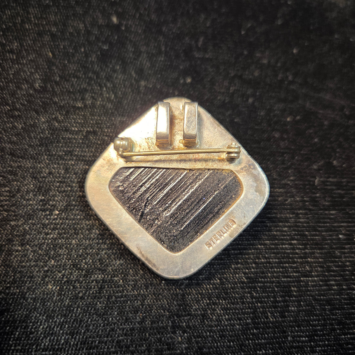 Artisan Glass & Sterling Pendant