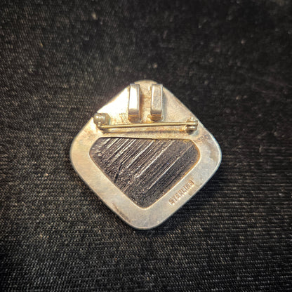 Artisan Glass & Sterling Pendant