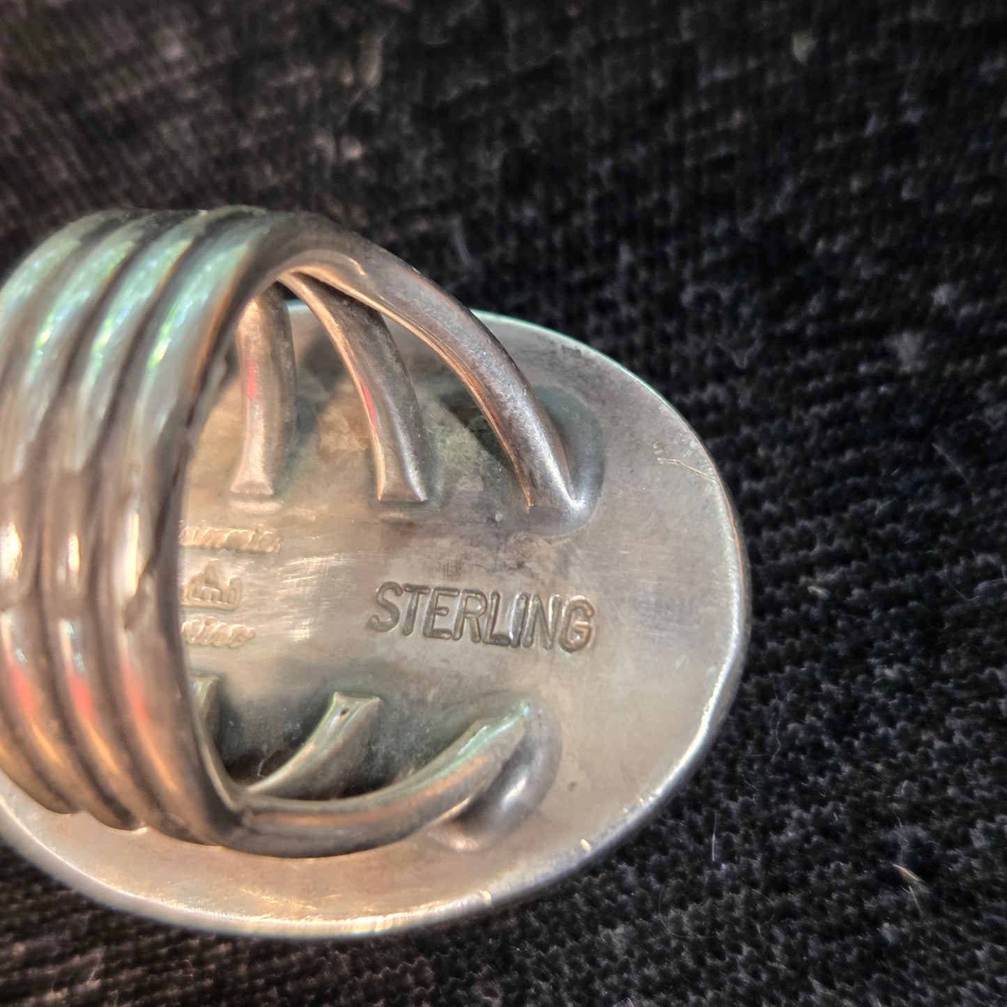 Tsillie Sterling Dome Ring sz 6.5
